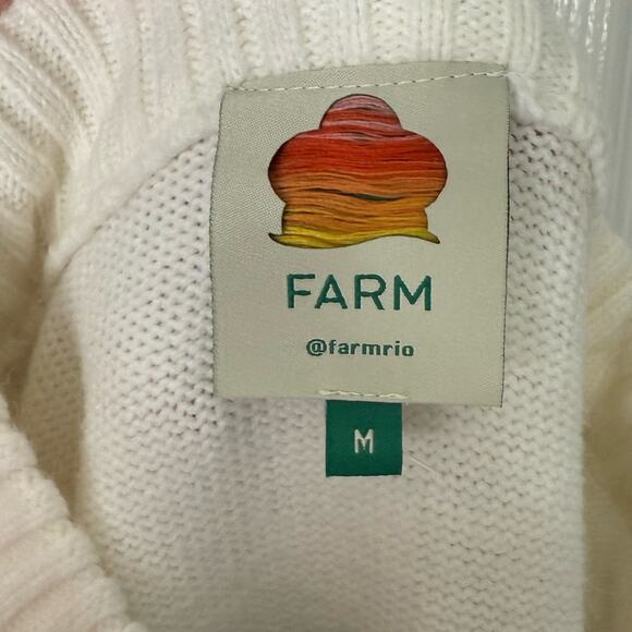 Farm Rio Surreal Garden Knit Sweaterdress M - Picture 6 of 6